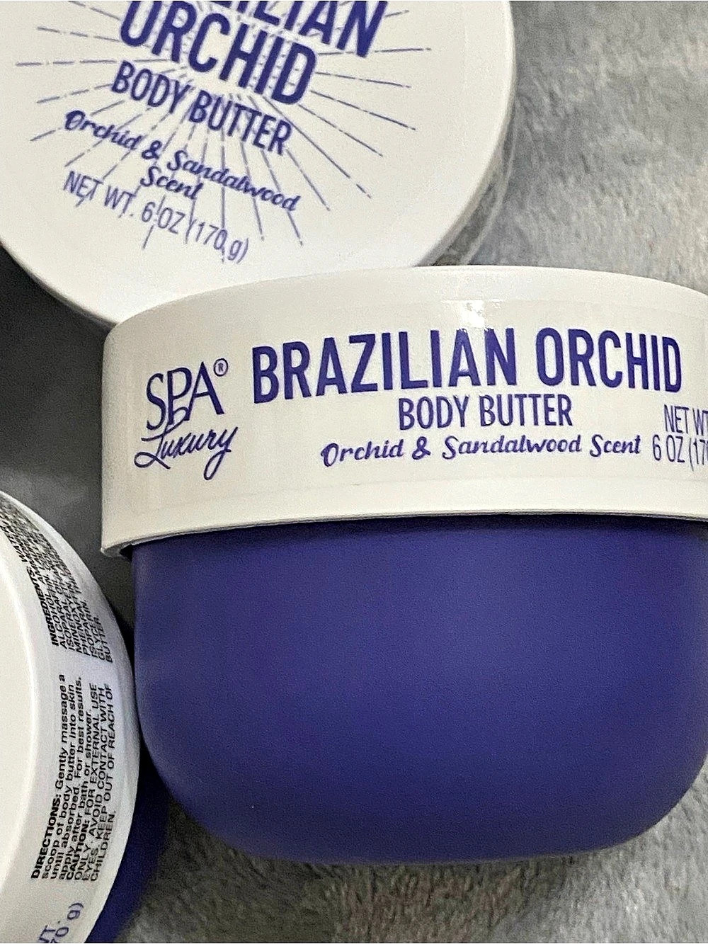 SPA Luxury Brazilian Orchid Body Butter 6 oz NWT $15 each - Picture 5 of 6